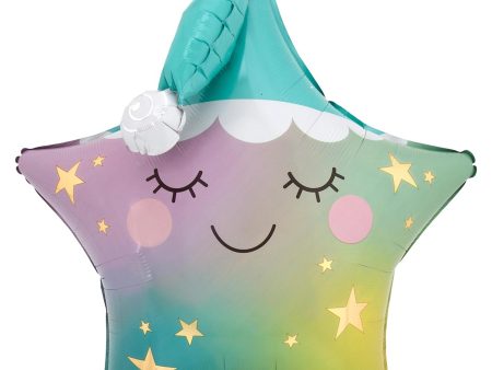 Sleepy Little Star Multi-Balloon 60x88cm For Cheap