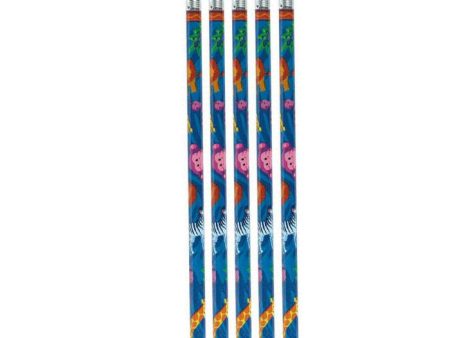 Jungle Animals Pencil Favors 12pcs Hot on Sale