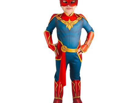 Child Captain Marvel Deluxe Costume Online