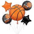 Nothin  but Net Balloon Bouquet 5pcs Hot on Sale