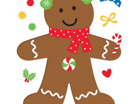 Gingerbread Man Standing Activity Kit For Discount