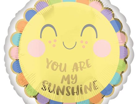 Sweet Baby Sunshine Foil Balloon 18in on Sale