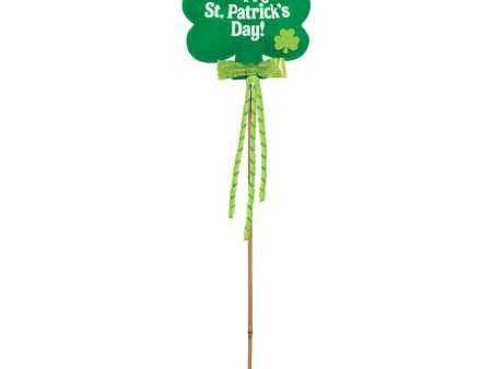 St. Patricks s Day Yard Stake Fabric Discount