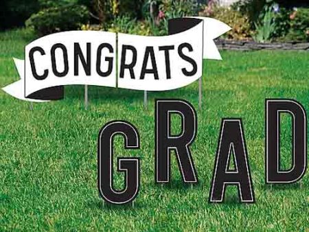 Congrats Graduation Yard Signs Corrugated Plastic For Sale