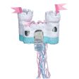 Pull Castle Piñata Paper & Plastic 38cm Online Hot Sale