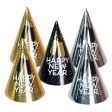 New Years Eve Party Kits with Cone Hats Black,Silver,Gold For 10 People Online Sale