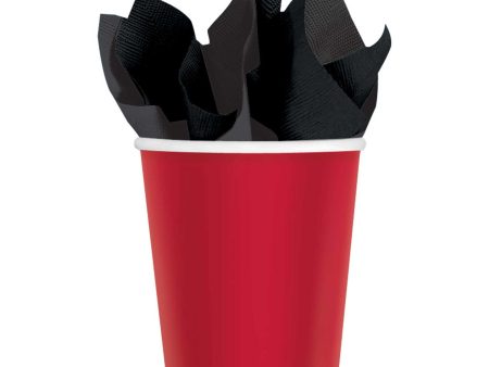 Apple Red Party Paper Cups 9oz 20pcs Online Sale