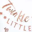 Twinkle Twinkle Little Star Rose Gold Baby Shower Bunting Decoration Online