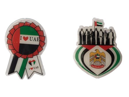 UAE Brooch With Light - Assorted (sold per piece) Fashion