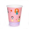 Cute Celebration D100 Princess Cup 9oz, 8pcs Online Sale