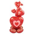 Stacking Hearts AirLoonz Balloon 63x139cm Online Hot Sale