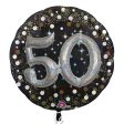 Sparkling Birthday 50 Multi-Balloon 36in Cheap