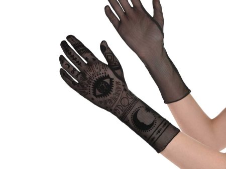 Adult Sheer Mystic Celestial Gloves Online now