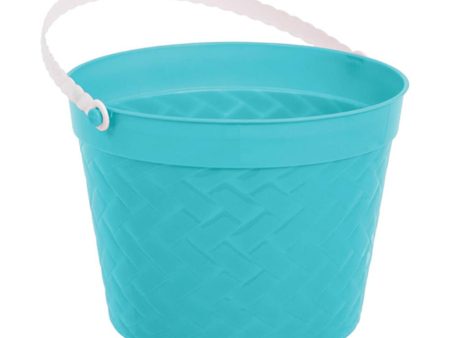 Easter Aqua Weave Bucket Fashion