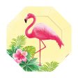 Flamingo Paradise Paper Plates 7in, 8pcs Online