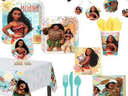 Moana Kit For 8 People Cheap