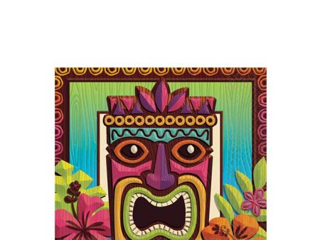 Tropical Tiki Beverage Tissues Big Party Pack 125pcs Cheap