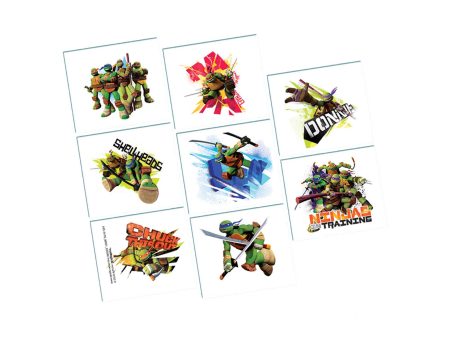 Teenage Mutant Tattoos Favors 8pcs Discount