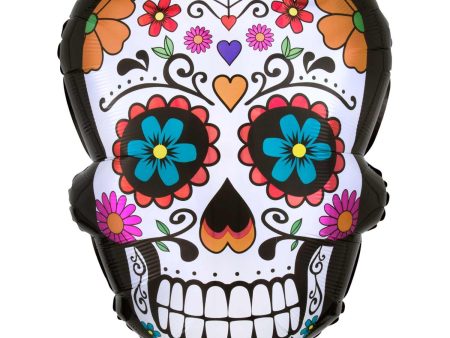 Sugar Skull SuperShape Balloon 45x60cm Fashion