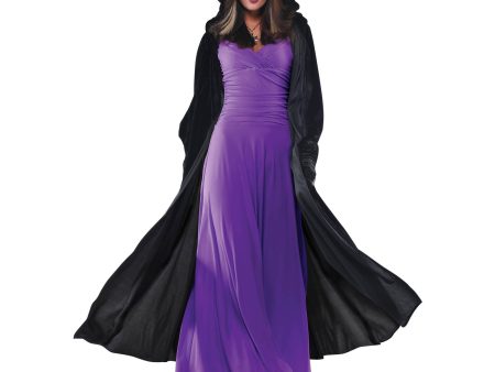 Adult Gothic Black Hooded Cape Online