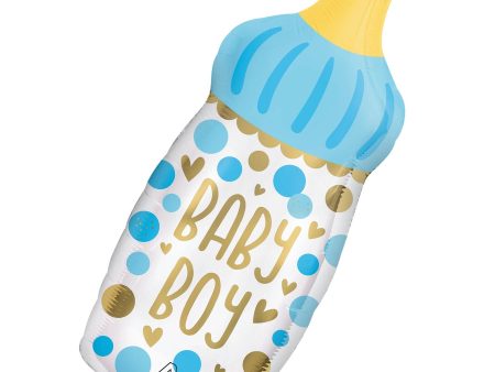 Baby Bottle SuperShape Foil Balloon 43x50cm Hot on Sale