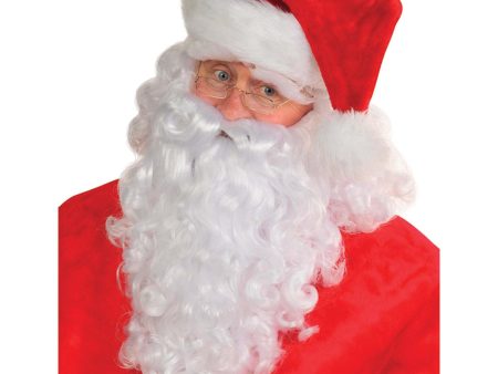 Adult Premium Santa Wig And Beard Set 4ct Sale