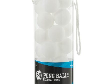 White Pong Balls Favors 1.50in, 24pcs Online Hot Sale