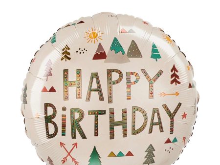 Wilderness Birthday Foil Balloon 45cm Online