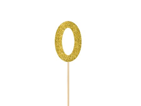 #0 Gold Small Glitter Pick For Discount