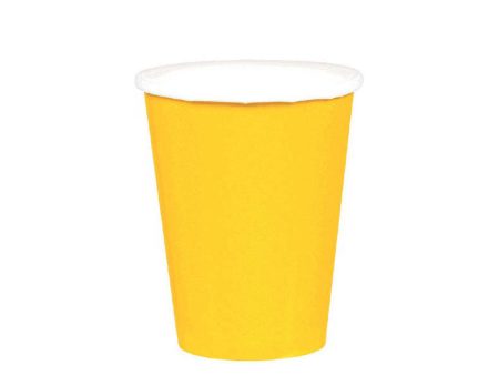 Yellow Sunshine Party Paper Cups 9oz 20pcs Online now