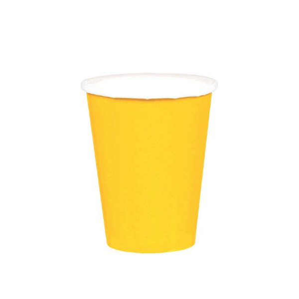 Yellow Sunshine Party Paper Cups 9oz 20pcs Online now