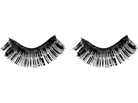 Adult Basic Fake Black Eyelashes One Size Hot on Sale