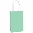 Cool Mint Kraft Small Paper Bag For Sale