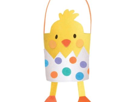 Easter Chick Basket Fabric For Sale