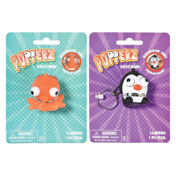 Animal Eye Popper Keychain Favor Assorted Hot on Sale