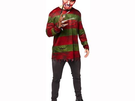 Adult Freddy Kruger Costume For Cheap