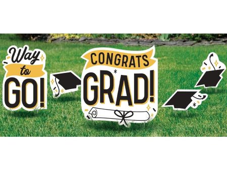 Congrats Grad Yard Signs Corrugated Plastic Online