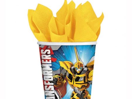 Transformers Paper Cups 9oz, 8pcs Discount