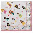 Cute Celebration D100 Princess Lunch Napkin 16pcs For Sale