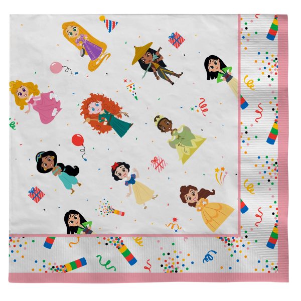 Cute Celebration D100 Princess Lunch Napkin 16pcs For Sale