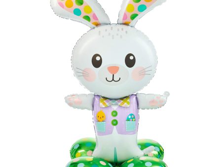 Spotted Easter Bunny Airloonz Balloon 73x116cm Online now