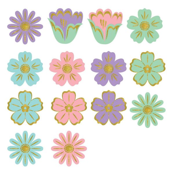 Spring Mini Glitter Value Pack Cutout Hot on Sale