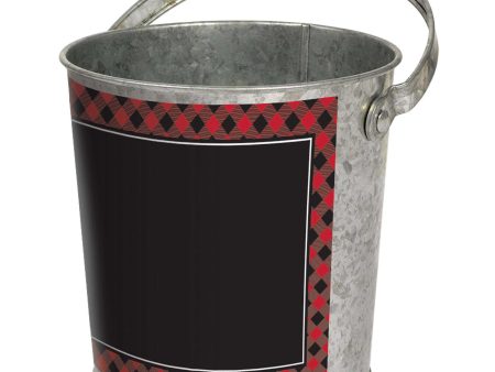 Christmas Cozy Cocoa Chalkboard Bucket Supply