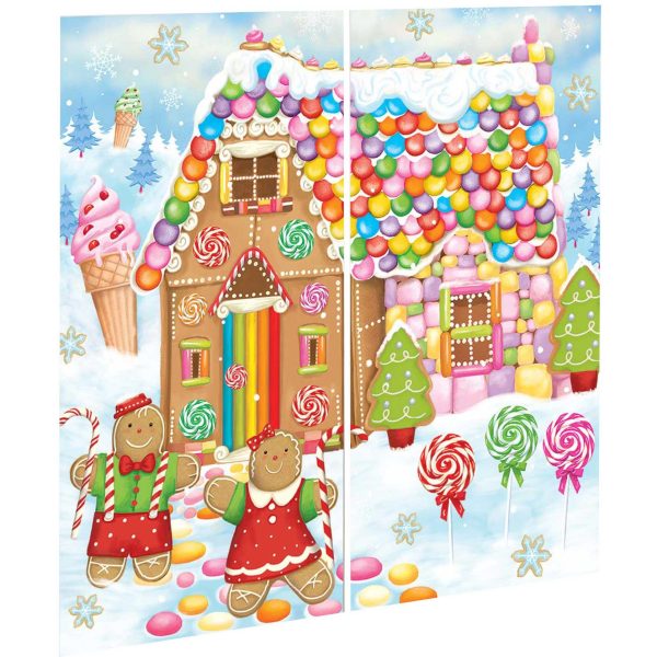 Sweet Holiday Gingerbread Scene Setter Add-Ons 2pcs Discount