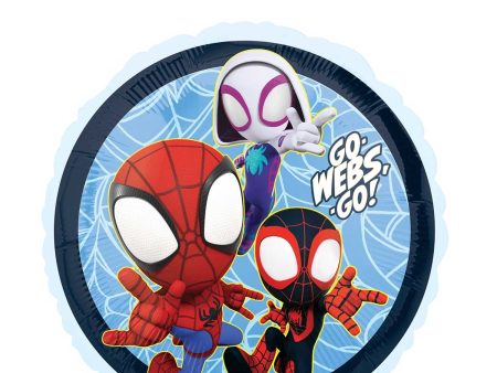 Spidey & His Amazing Friends Foil Balloon 45cm Hot on Sale