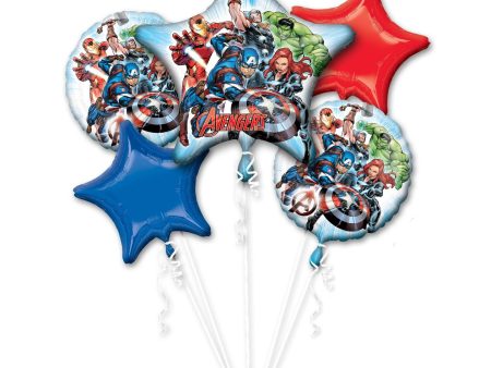 Avengers Animated Balloon Bouquet 5pcs Online Hot Sale