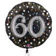 Sparkling 60 Birthday Multi Balloon 36in For Sale