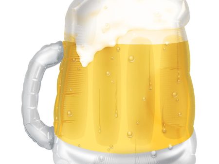 Transparent  Beer Mug Balloon 20 x 23in on Sale