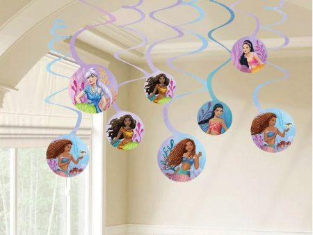 The Little Mermaid Spiral Decorations on Sale