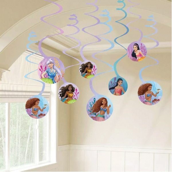 The Little Mermaid Spiral Decorations on Sale